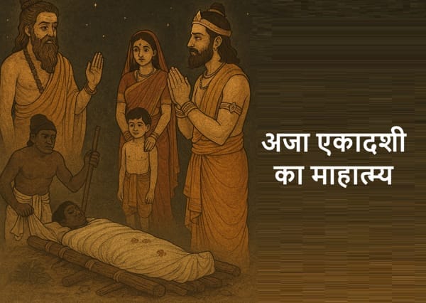 Aja Ekadashi Vrat - जाने श्रीपद्मपुराण शास्त्र के अनुसार अजा एकादशी का माहात्म्य या अजा एकादशी का महत्व, मराठी माहिती, व्रत कथा इन हिंदी