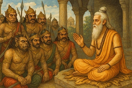 प्राचीन काल में देवासुर संग्राम में देवताओं द्वारा दानव पराजित हो गये। दुःखी होकर वे दैत्यराज बलि के साथ गुरु शुक्राचार्य जी के पास गये और अपनी पराजय का वृत्तान्त बतलाया